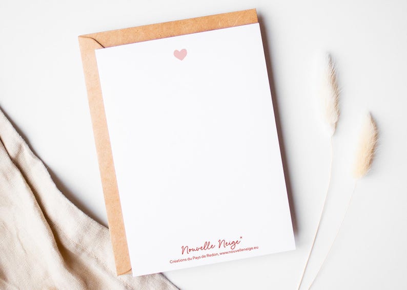 Carte amour, carte Saint Valentin, carte parce que c'est toi, carte demande en mariage, carte fiançailles image 5