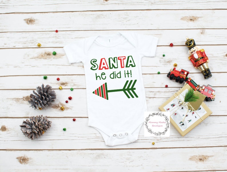 Santa HeShe Did It shirt