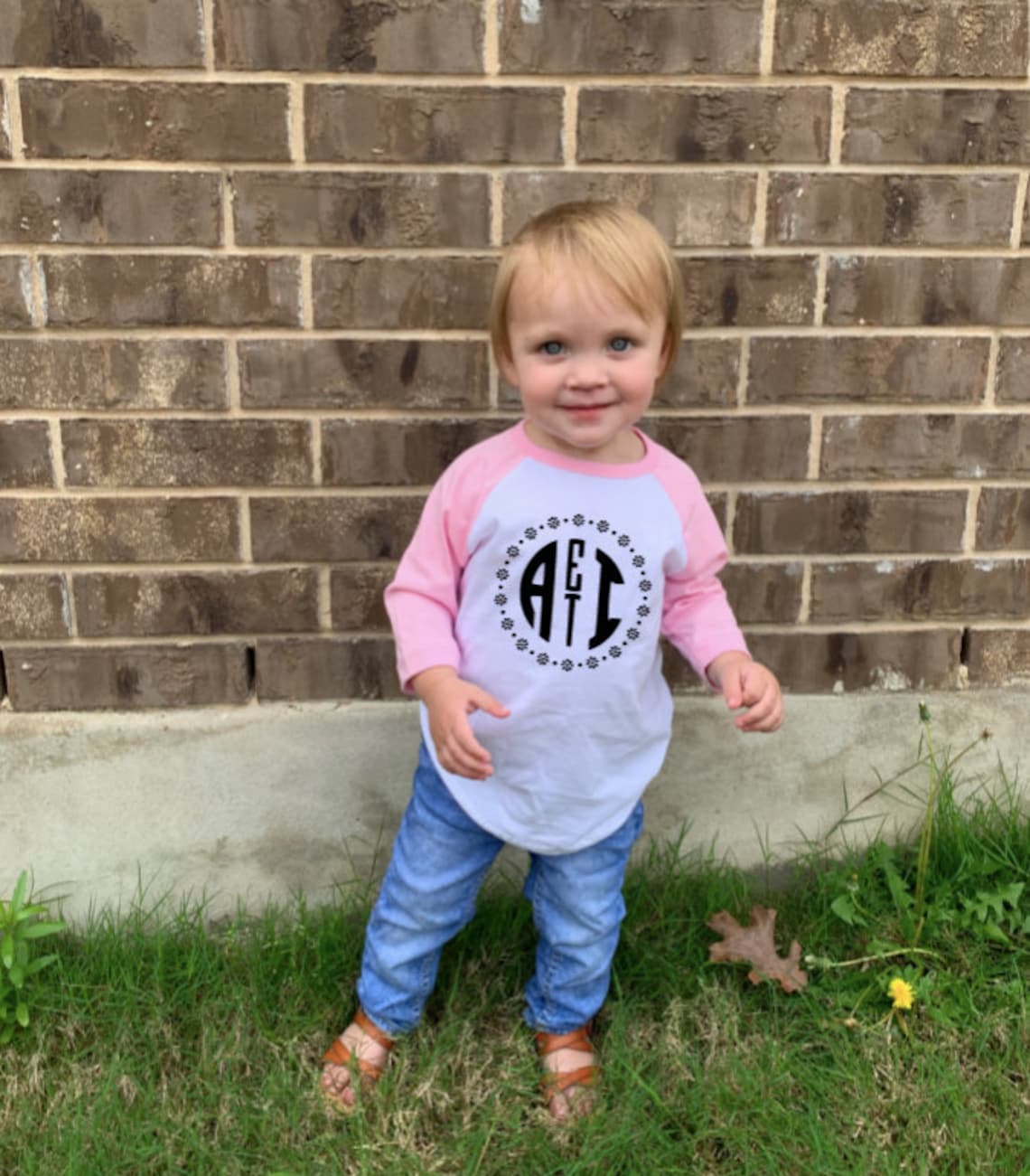 Monogrammed Shirt-Monogrammed Toddler Shirt Toddler Girl | Etsy