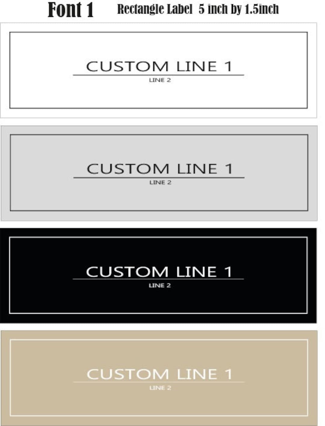 Rectangle Minimalistic Labels, White, Black, Grey, Laundry, Bathroom ...