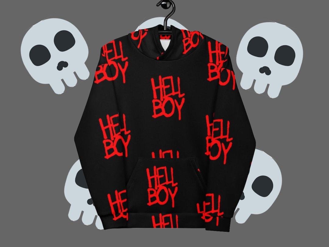 Lil Emo Peep Style Hell Boy Emo Rap Hip Hop All Over Print Hoodie - Etsy