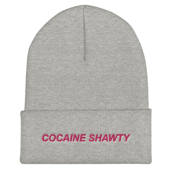 Lil Emo Peep Cocaine Shawty Cuffed Beanie - Etsy display picture 3