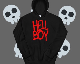 Lil Emo Peep Style Hell Boy Emo Rap Hip Hop Unisex Hoodie