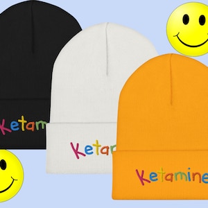 KETAMINE Cuffed Beanie