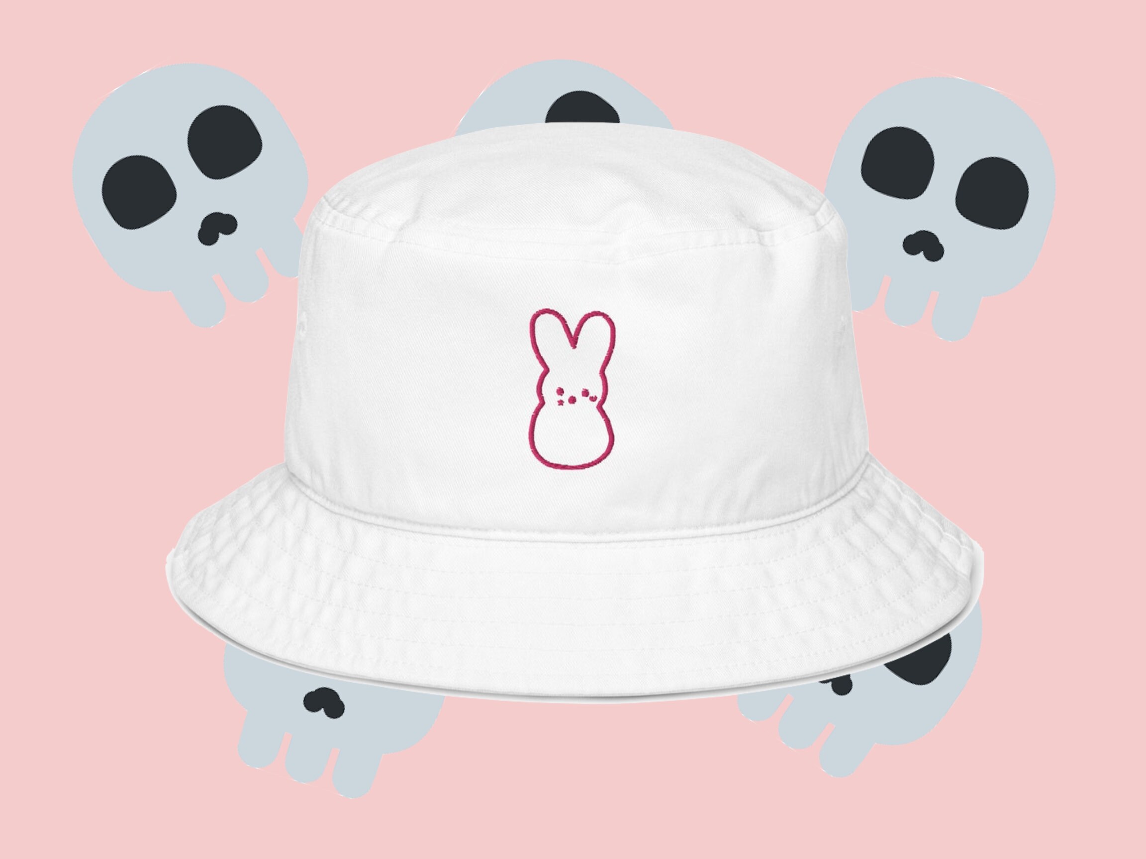 Lil Emo Peep Bunny Organic Bucket Hat Etsy UK