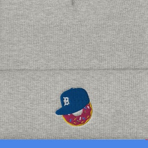 JD Donuts Dilla Hip Hop Tribute Cuffed Beanie