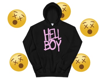 LIL PEEP Style Hell Boy Emo Rap Hip Hop Unisex Hoodie