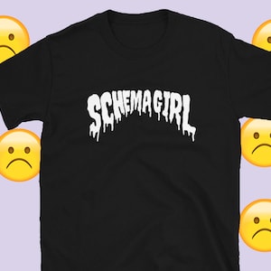 LIL SCHEMA GIRL - emo peep style T-Shirt