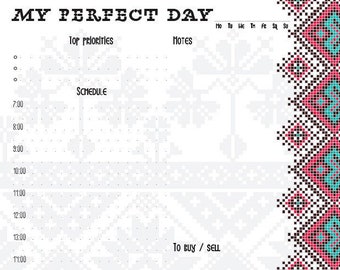 A4 Weekly Planner Notepad Weekly Organizer To Do List Etsy