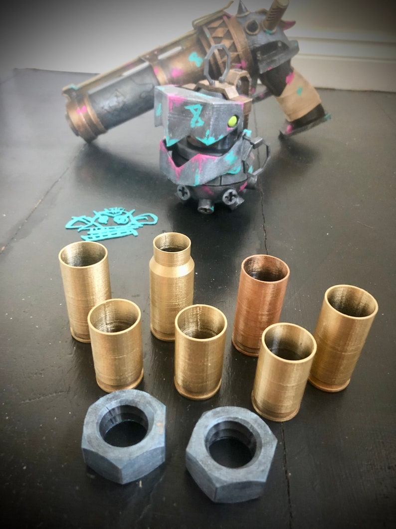 Jinx Inspired Hair Clips Accessories Full 9 Piece Set for Etsy