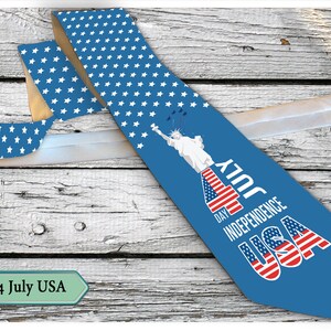 patriotic necktie, Special design for Independence Day 4th of july - independence day usa,