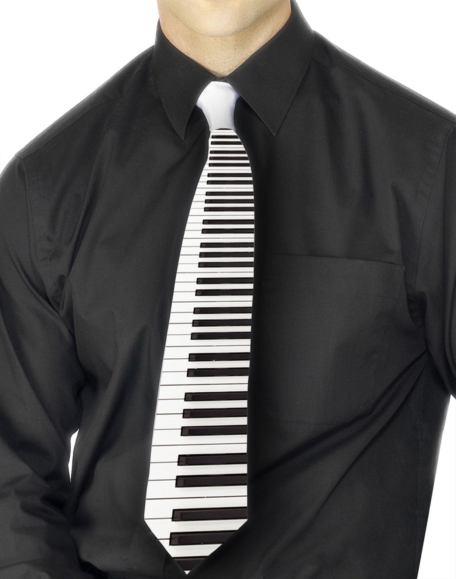 piano key tie