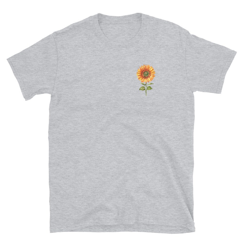 Sunflower Shirt Sunflower Graphic Sunflower Tee Graphic - Etsy