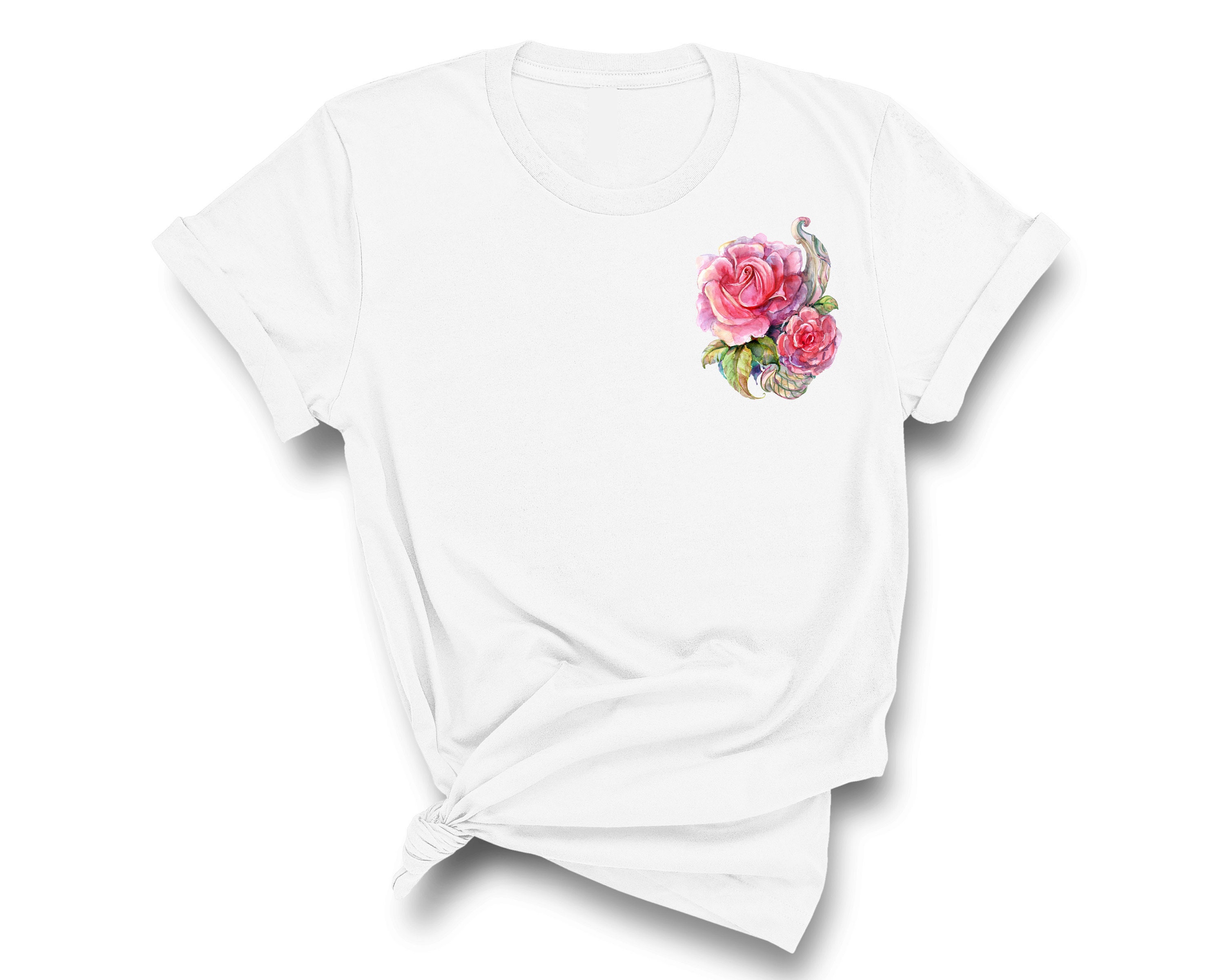 Flower Shirt Aesthetic Clothing Botanical Shirt Flower | Etsy