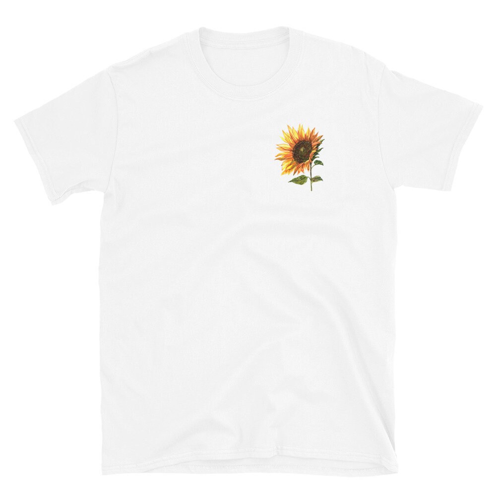 Sunflower Shirt Sunflower Graphic Sunflower Tee Graphic | Etsy