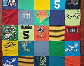 Custom T-Shirt Quilt