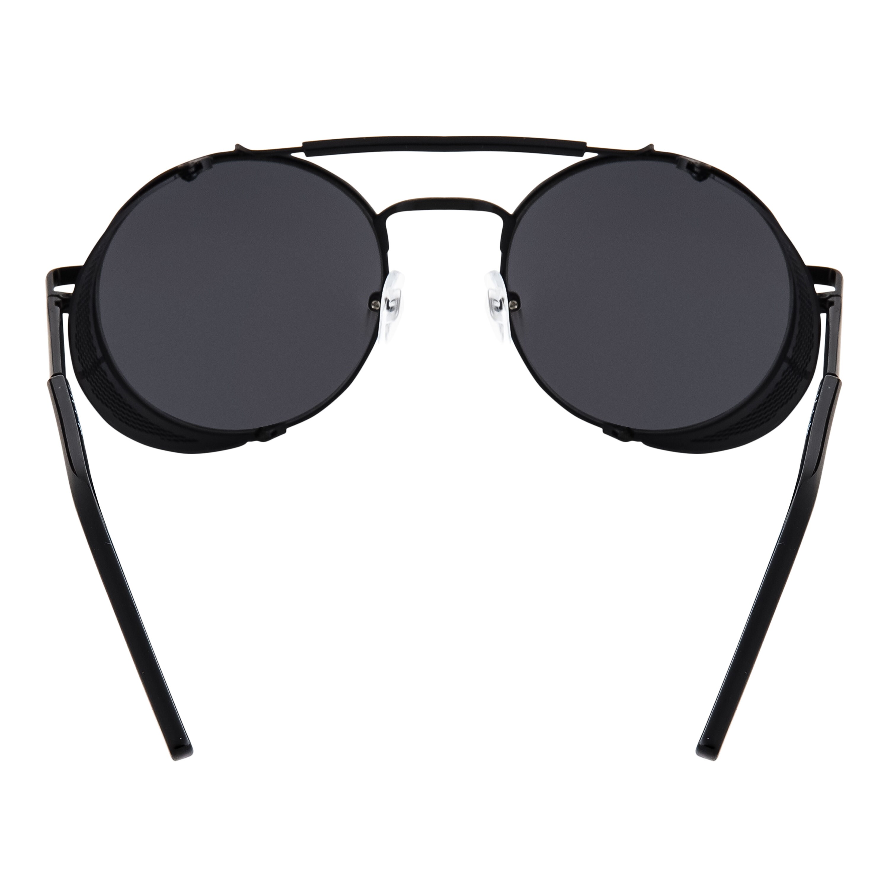 Black with Black Lenses Steampunk Deep Blinder Sunglasses | Etsy