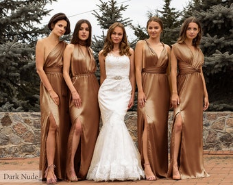 Copper Bridesmaid Dress | Etsy