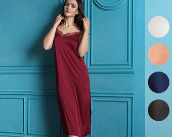 women's satin nightgowns sale