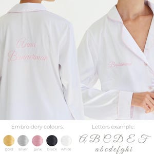 Zijden pyjama, zijden pyjama voor dames, satijnen pyjama, kerstpyjama, pyjama met lange mouwen, satijnen kerstpyjama's met knoopsluiting groen afbeelding 9