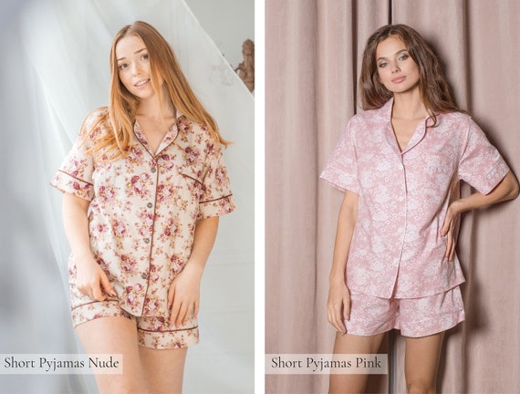 Ladies shortie pjs sale