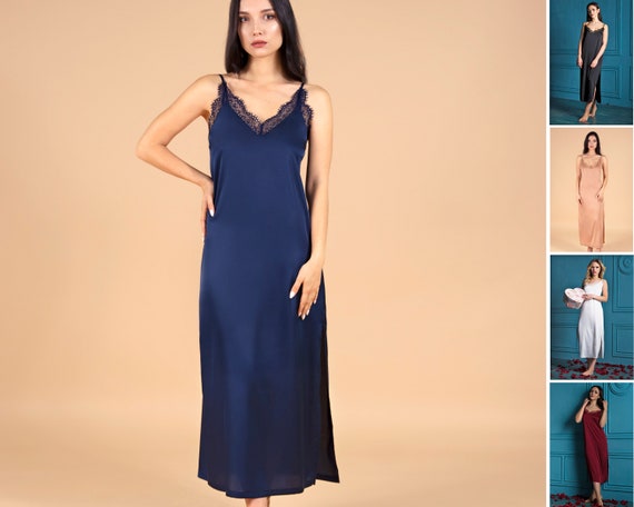 navy night dress