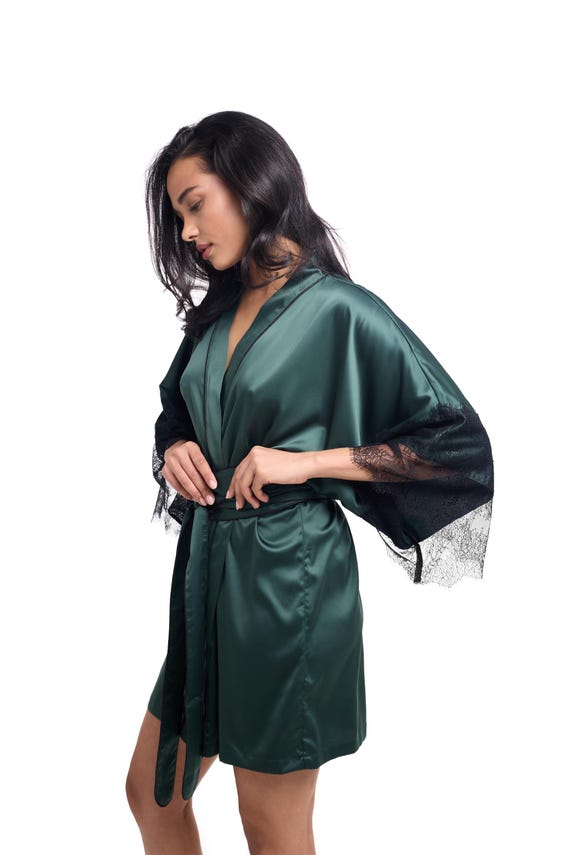 chinese dress ladies Womens Terry Home Cloth Bathrobe Short Sleeve Belted Spa Hotel Dressing Gown  Absorbent Quick-Dry Robes with Pockets(,Khaki) at Amazon Women's Clothing  store