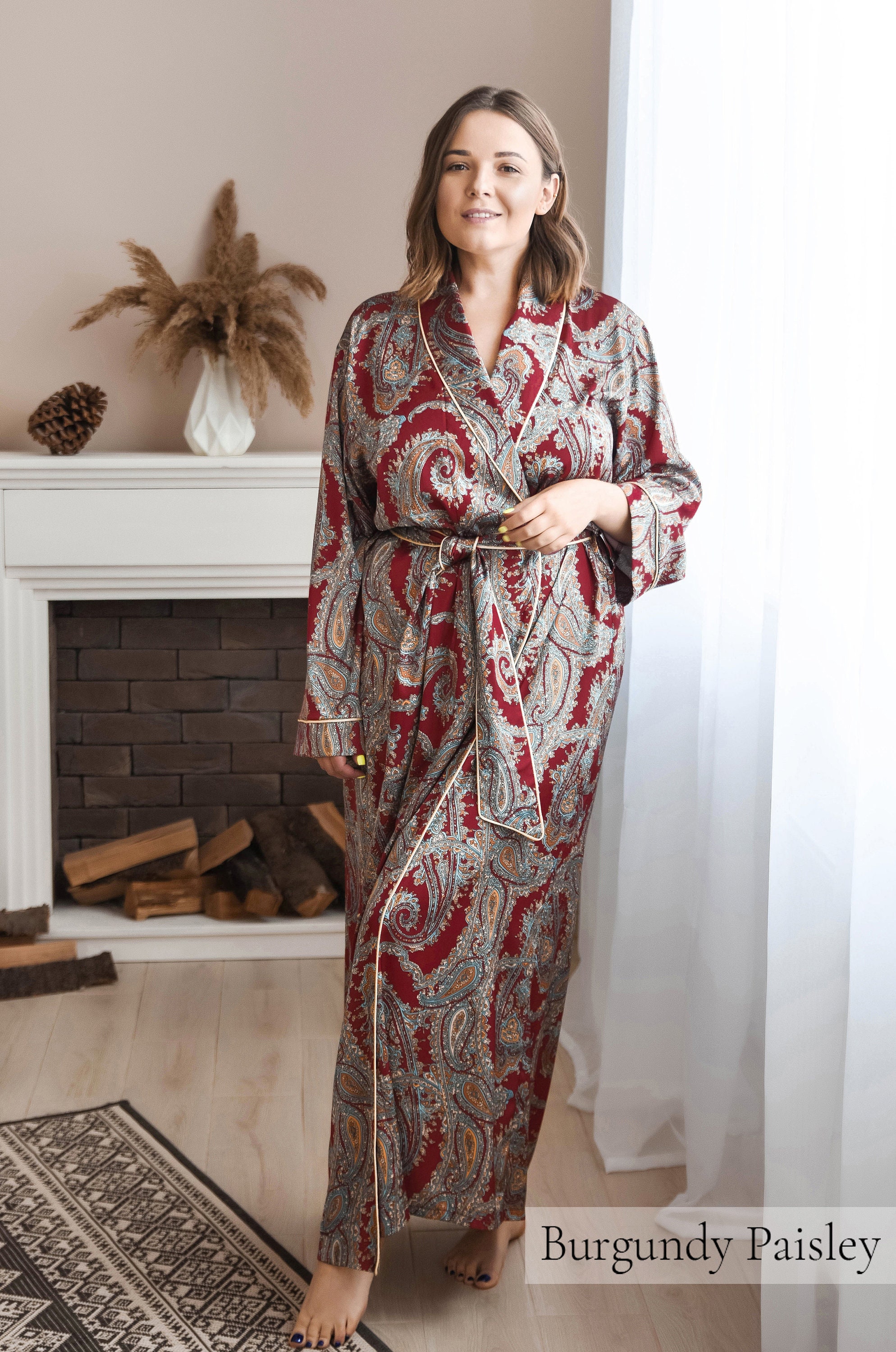 christmas dressing gown Super-Soft Christmas Dressing Gown Pink