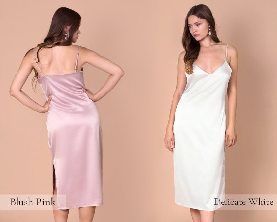 Summer silk shop dresses