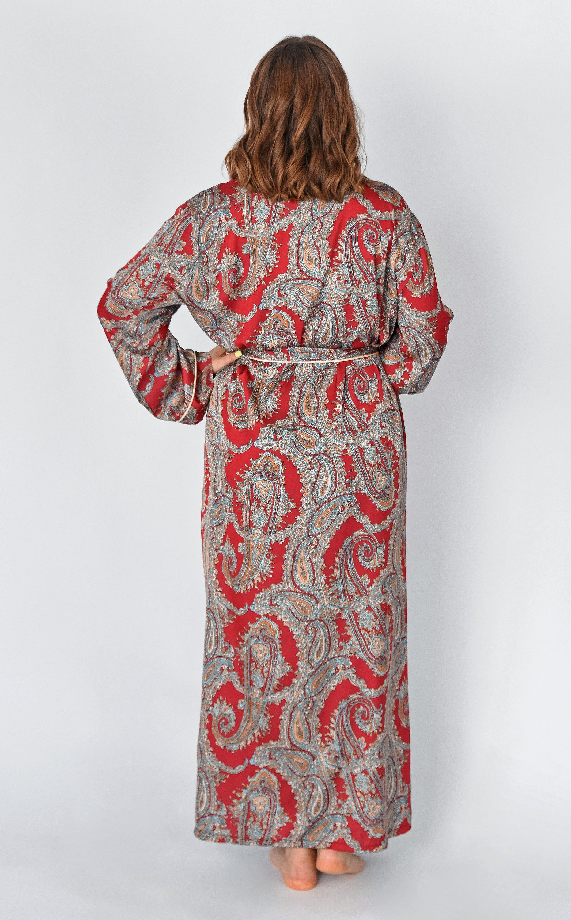 etsy silk dressing gown Silk Dressing Gown, Silk Robe, Black Robe, Long Robe, Maxi Dressing Gown Kimono Robe Womens Satin Robe Bridesmaid Gown Nightwear Sleepwear