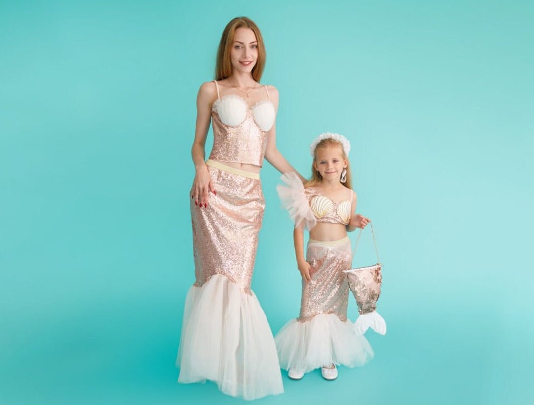 Pool Ruffles Mother Daughter Matching Gowns MGD120 main image 0