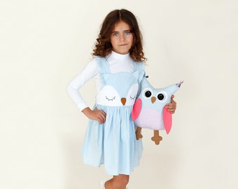 Owl Toddler Halloween Costume, Party Costume for girls, Toddler halloween outfit, Masquerade Dress