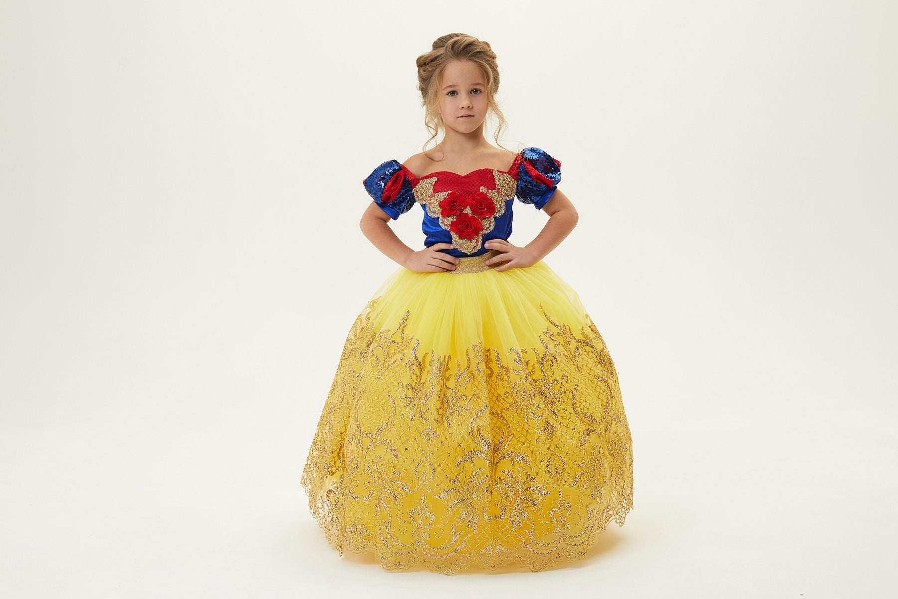 Princess Girl Dress Couture Dress Costume Dress Luxury Baby Etsy