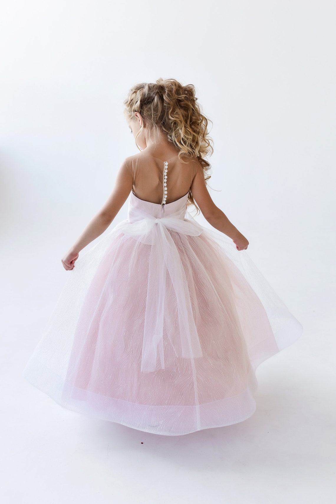 Sweet Pink Tube Top Flower Bud 17th Birthday Homecoming Dress cc3793 main image 0