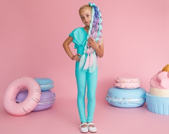 Dazzling Mermaid Tail Costume for Girls - Under-the-Sea Magic and Off-Shoulder Charm! Perfect for Birthdays and Special Occasions