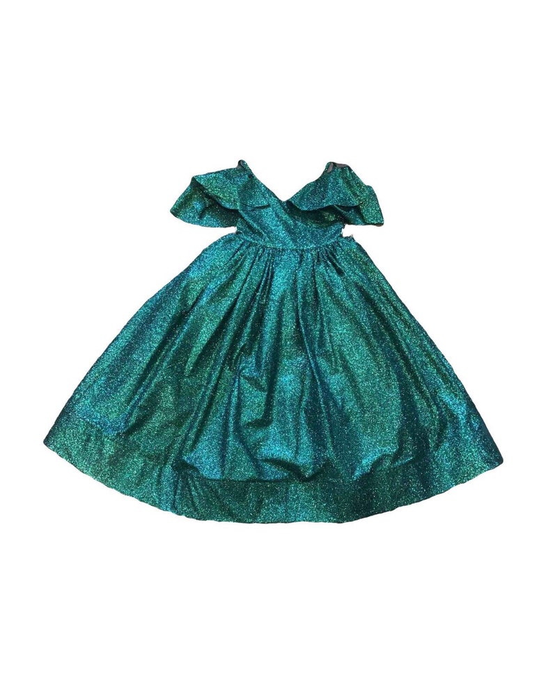 Girls gold sequin dress toddler sparkle dress 1st birthday | Etsy