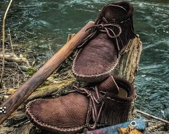 all leather moccasins