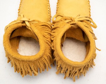 handcrafted moccasins