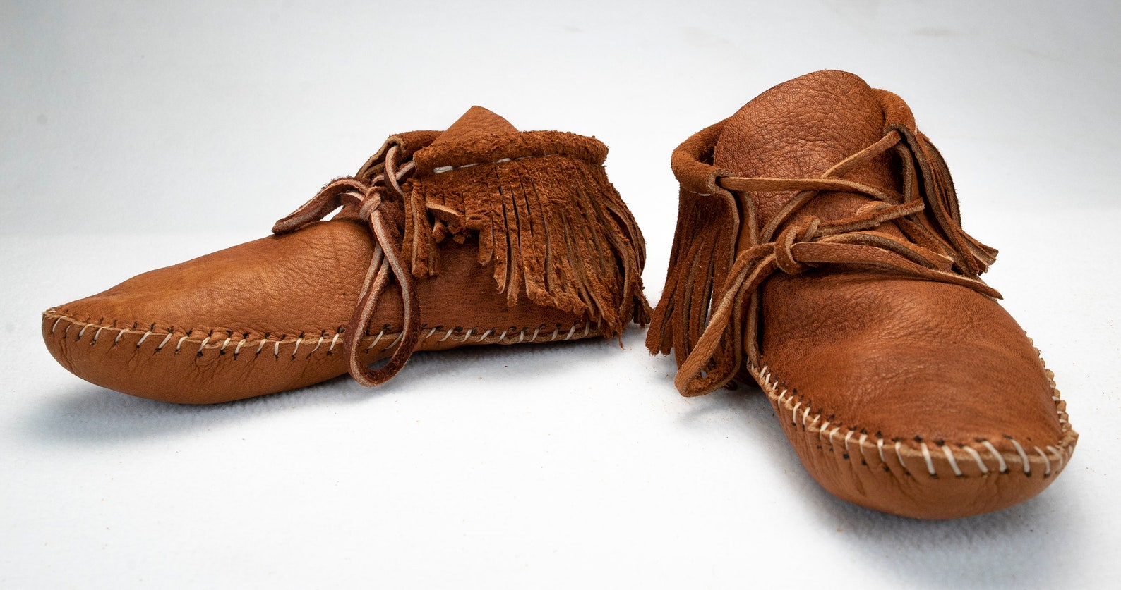 Handmade Moose and Elk Hide Moccasins. Etsy