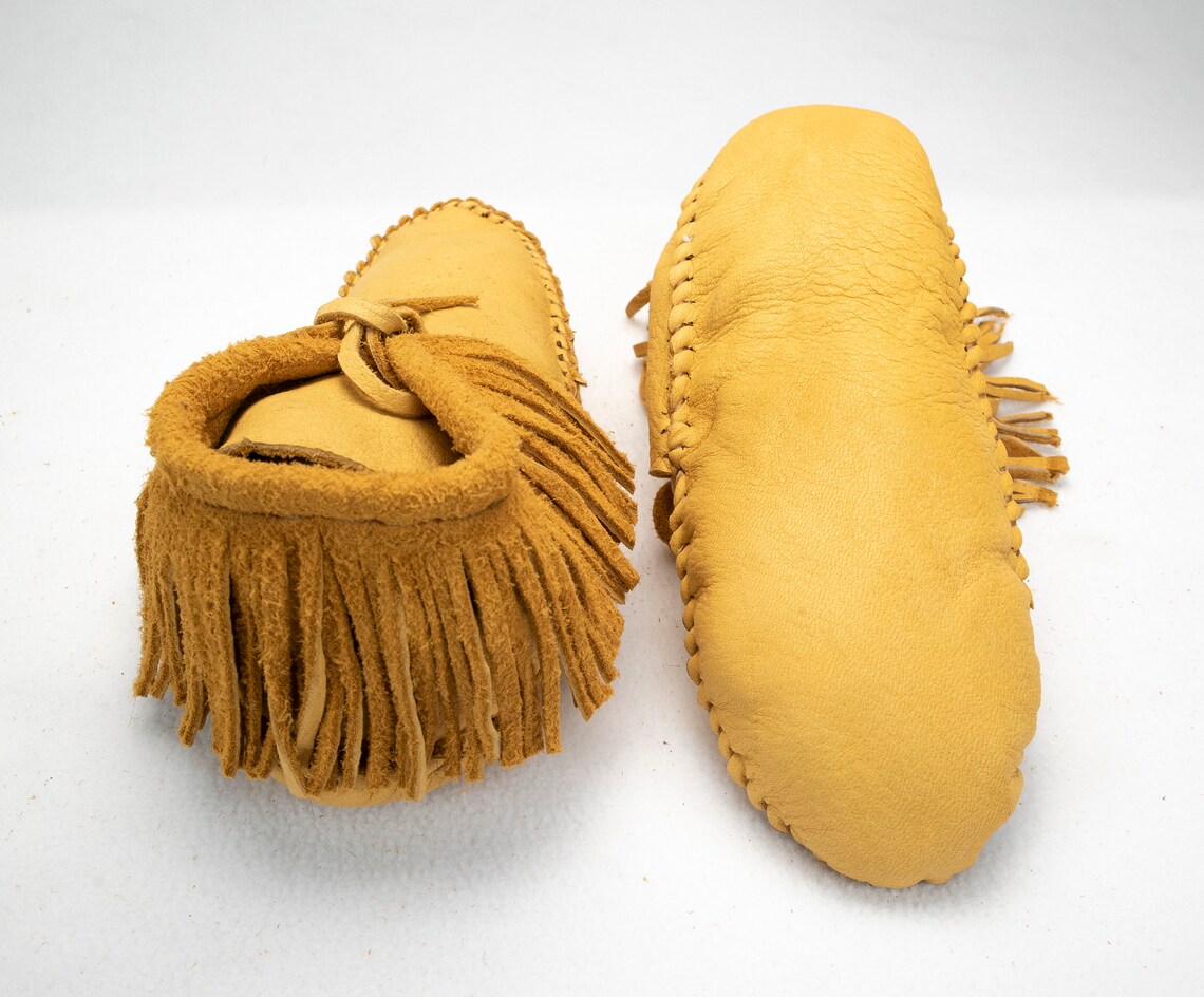 elk hide moccasins for sale