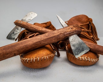 Handmade Moose Hide Moccasins