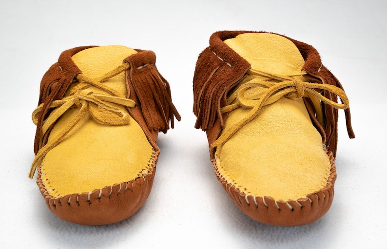 elk hide moccasins for sale