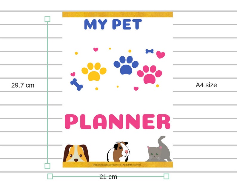 Pet Planner Printable for Pet Care, Editable Pet Organizer. - Etsy UK