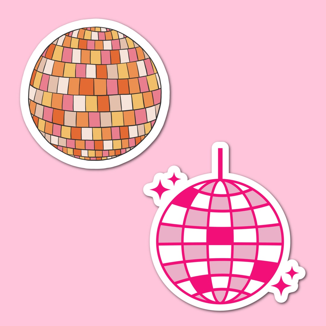 Disco Und Sticker Disco Ball Stickers - Etsy