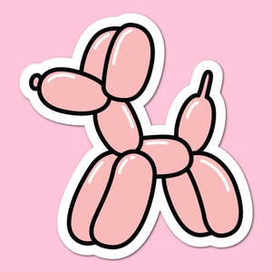 Balloon Dog Sticker