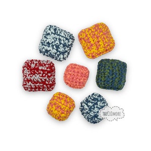 Handmade Crochet Squeaky Dog Toy: Soft, No Stuffing, Small Dogs