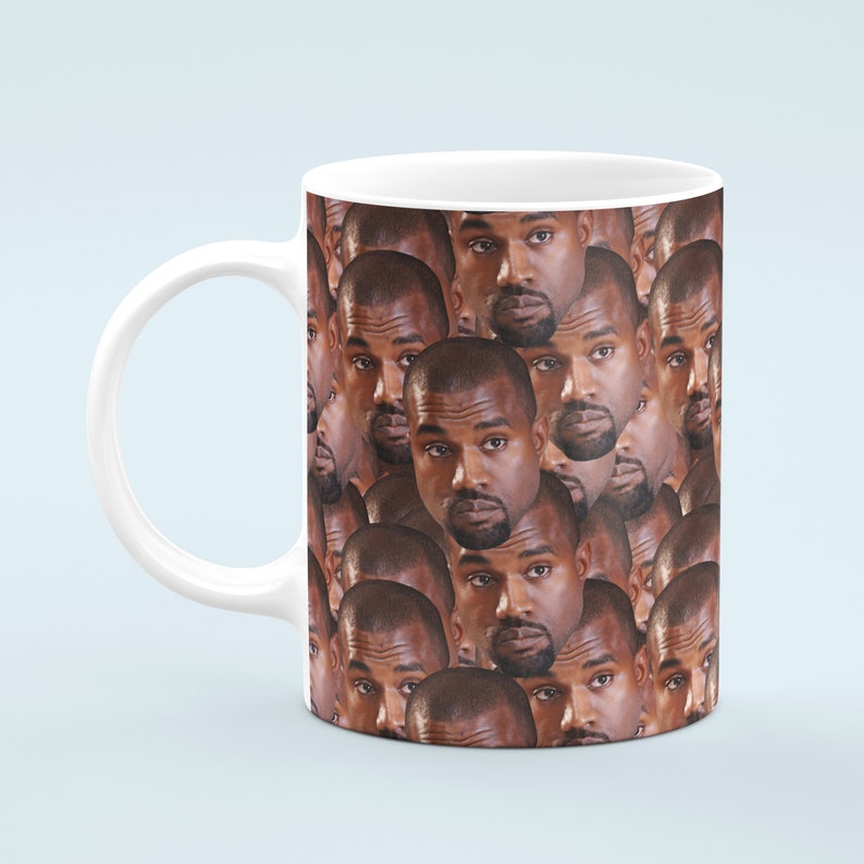 Kanye West Mug Custom Celebrity Gift 11 & 15 oz Kanye Etsy