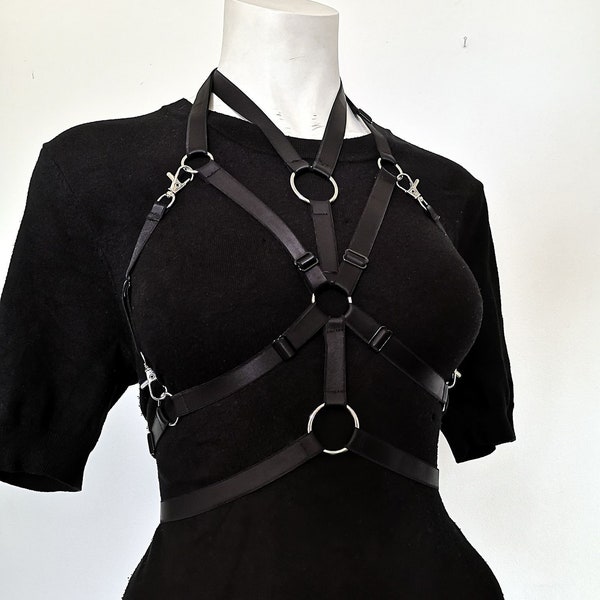 Mirror Geometric Chest Harness