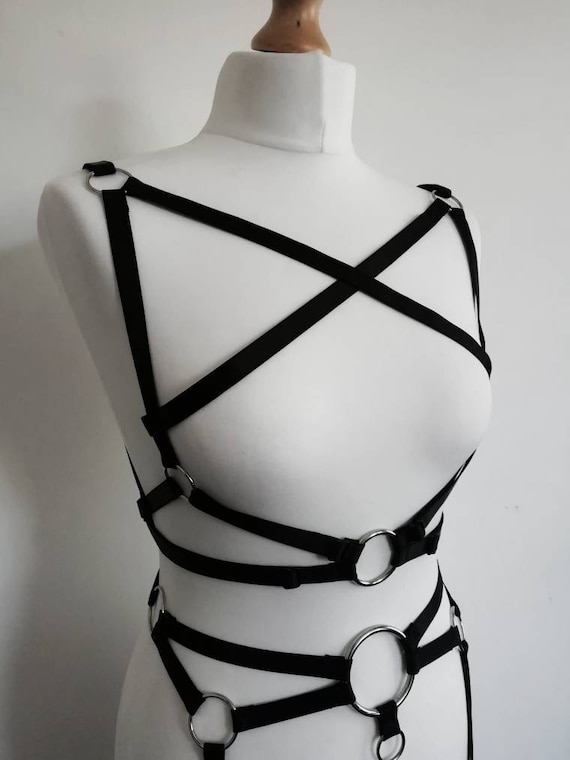 Criss Cross Adjustable Chest Harness Bra -  Sweden