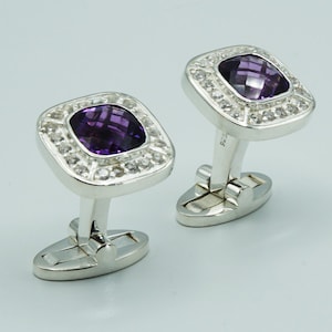 Gleaming Sterling Cufflinks | Perfect Men’s Accessory for Special Occasions